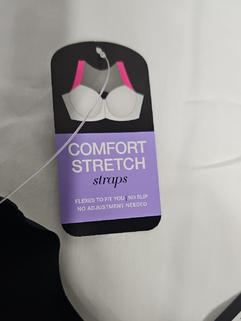 Bali Black Full-Coverage Support Bra - Picture 4 of 7